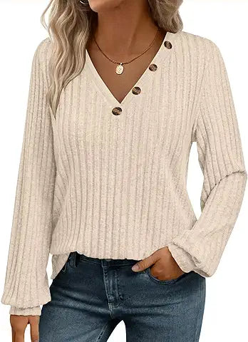 Women's V-Neck Sweater